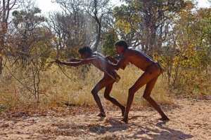 Namibian hunters