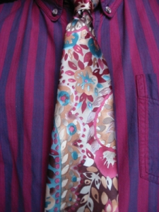 Francis Heaney documented his daily shirt/tie selection for years. See more at: http://www.yarnivore.com/francis/